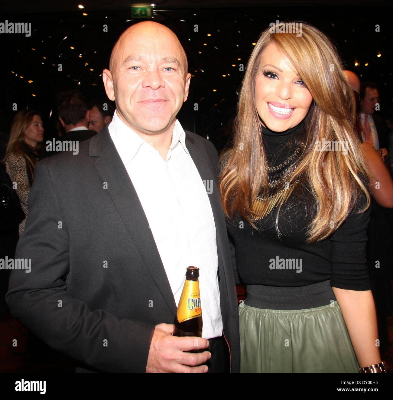 Card Shark Schau der Mayfair Hotel mit: Dominic Littlewood, Katie Piper wo: London England bei: 29. November 2012 Stockfoto