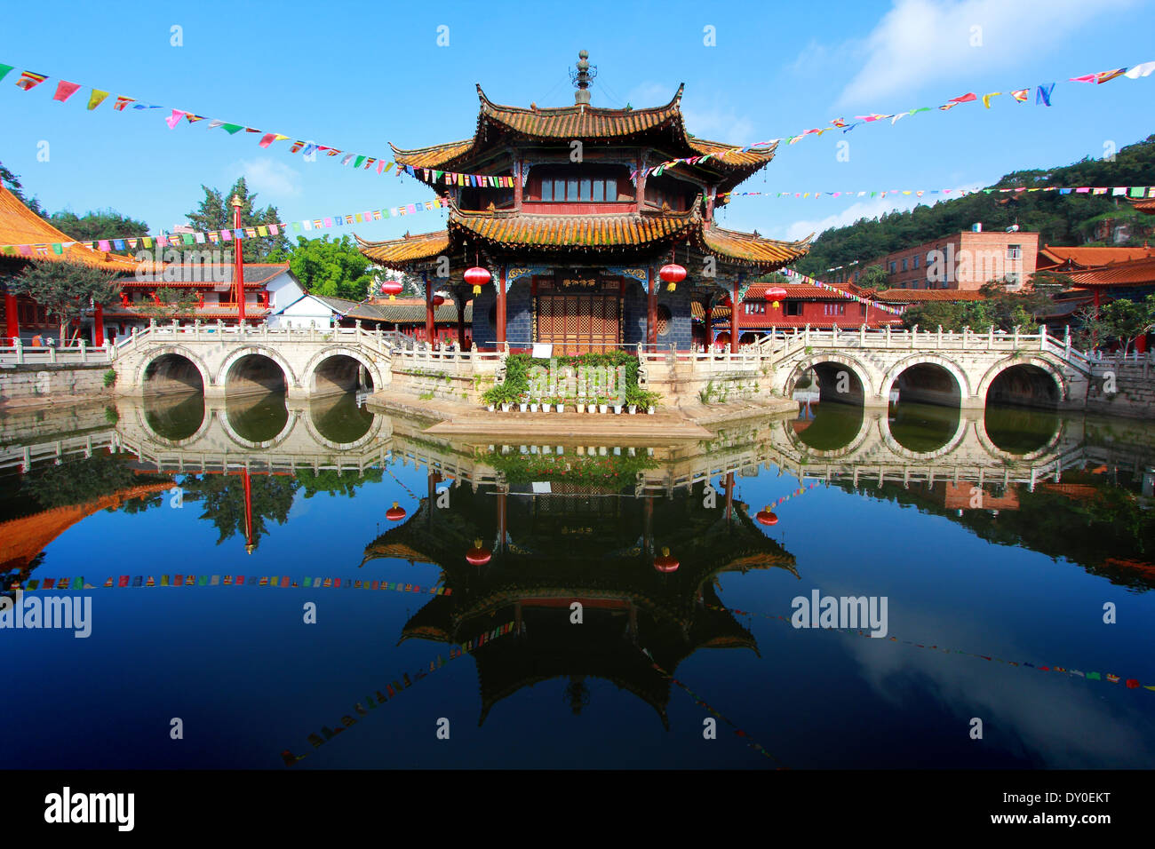 Yuantong Kunming Tempel, Kunming Kapital Stadt von Yunnan, China Stockfoto
