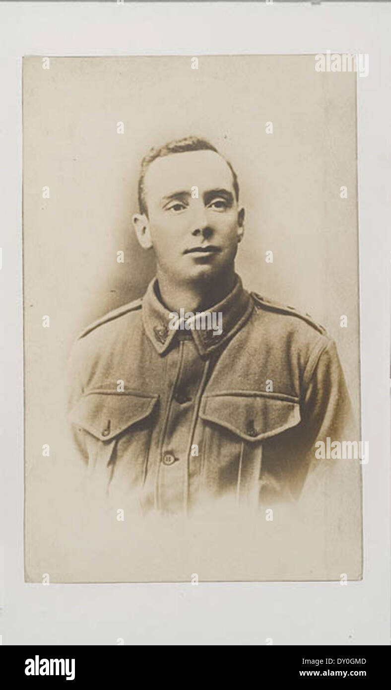 Lawrence James Paul, ein original ANZAC landete bei Gallipoli 25. April 1915, wurde getötet in Lone Pine Stockfoto