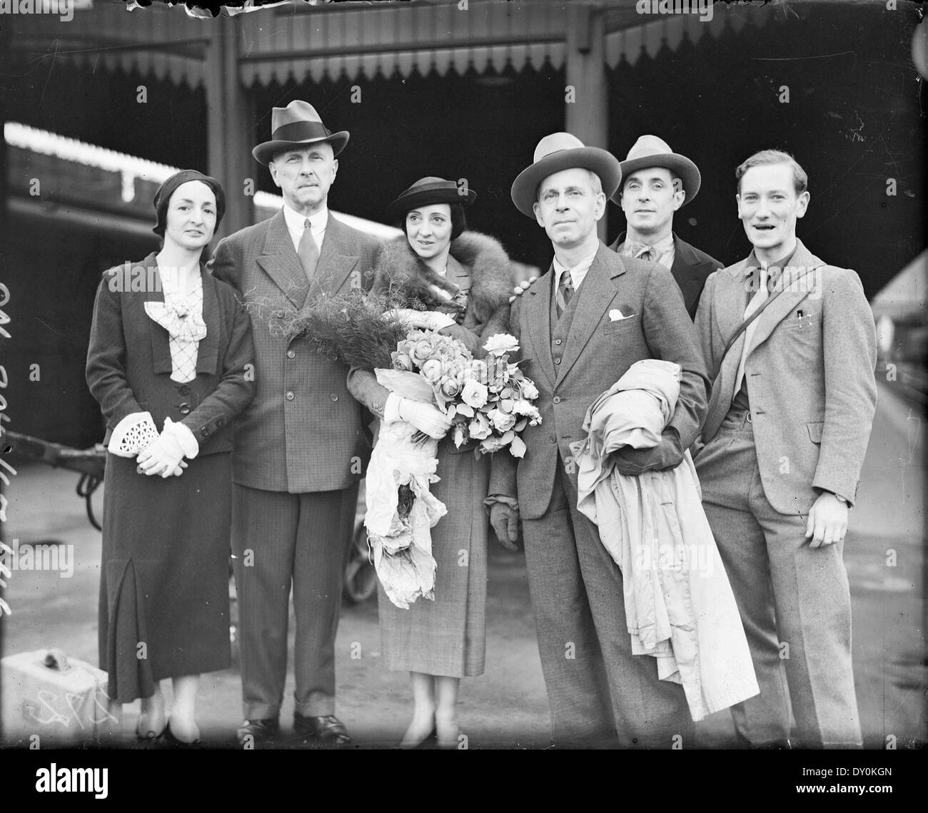 Olga Spessiva, Primaballerina, und die Firma Dandre-Levitoff, Sydney, 1934 / Fotograf Sam Hood Stockfoto