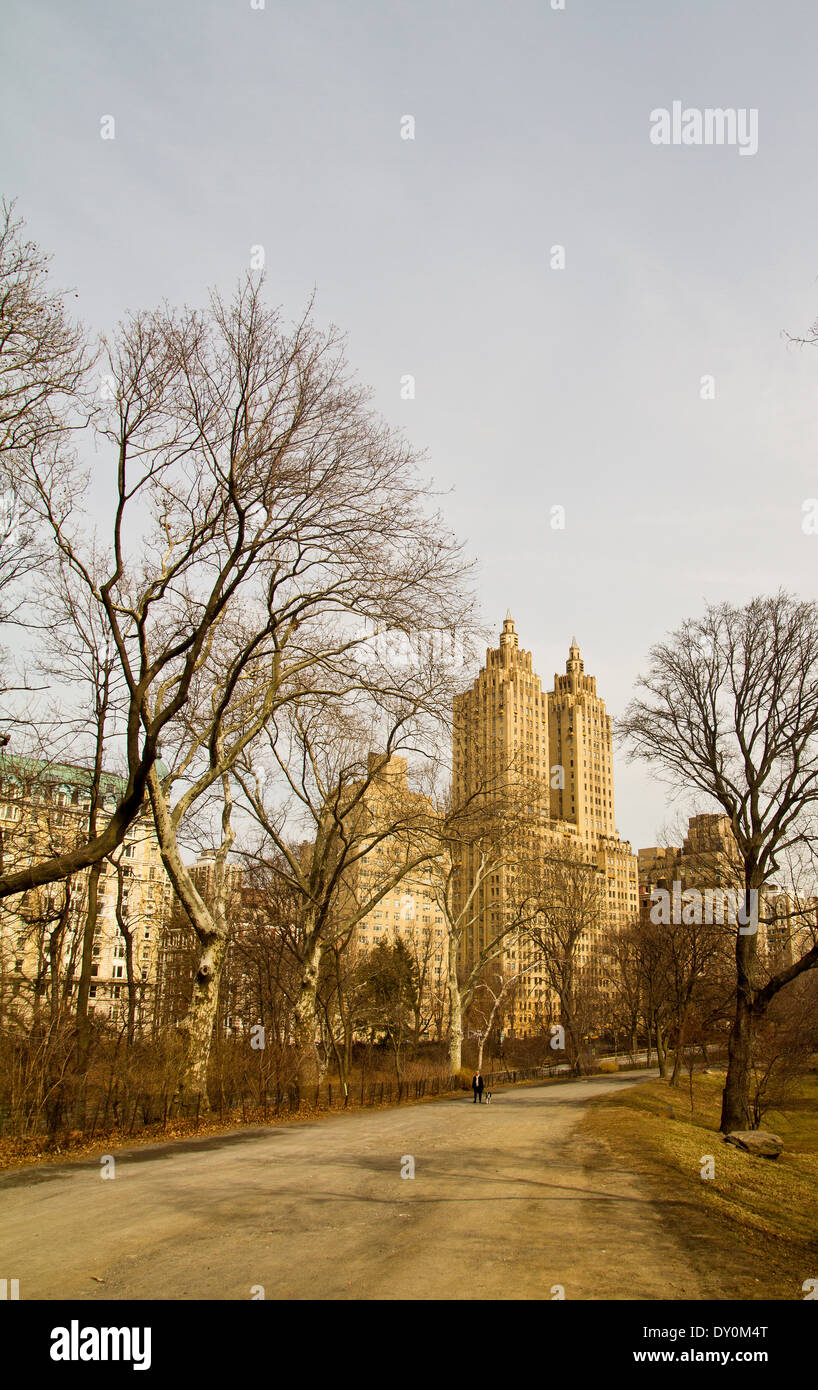 El Dorado Mehrfamilienhaus im Central Park New York 25.03.2014 Stockfoto