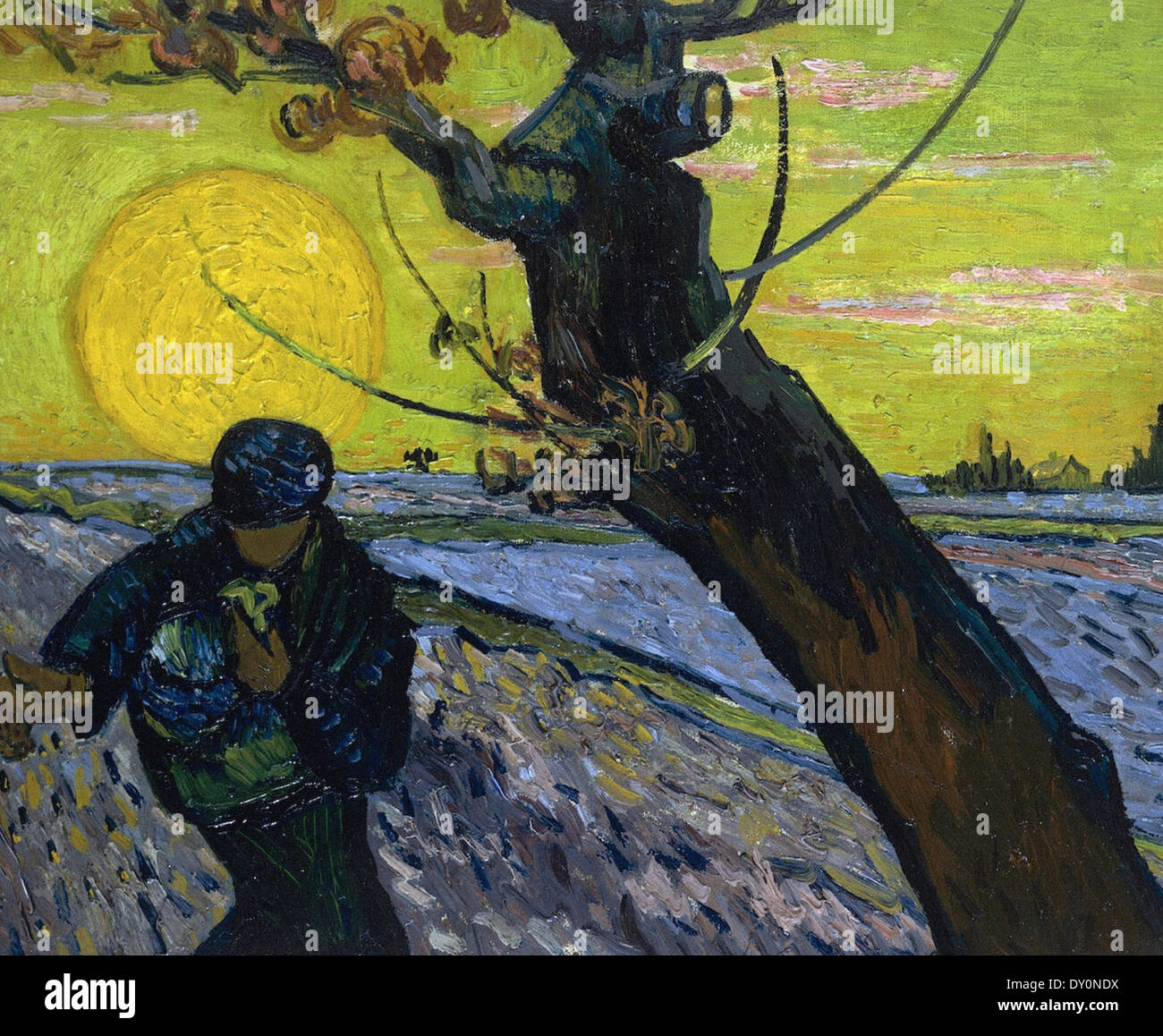 Vincent Van Gogh den Sämann Stockfoto
