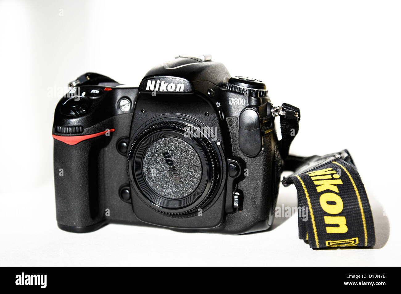 Nikon D300 DSLR-Kameragehäuse Stockfoto