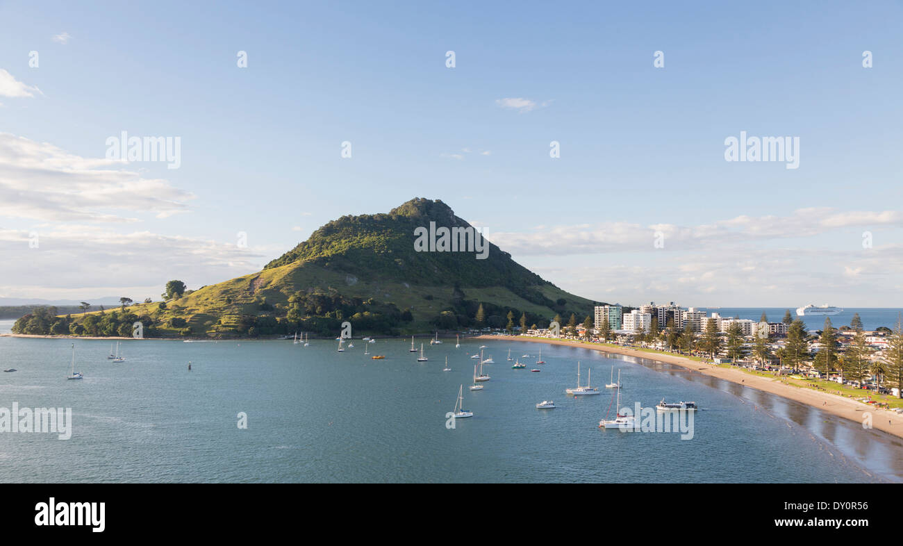 Bay of Plenty und Tauranga City, Neuseeland Stockfoto