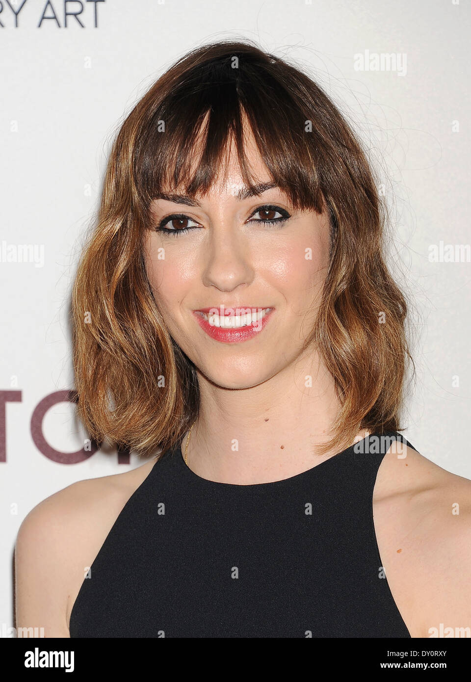 GIA COPPOLA U.S. Regisseur im April 2014. Foto Jeffrey Mayer Stockfoto