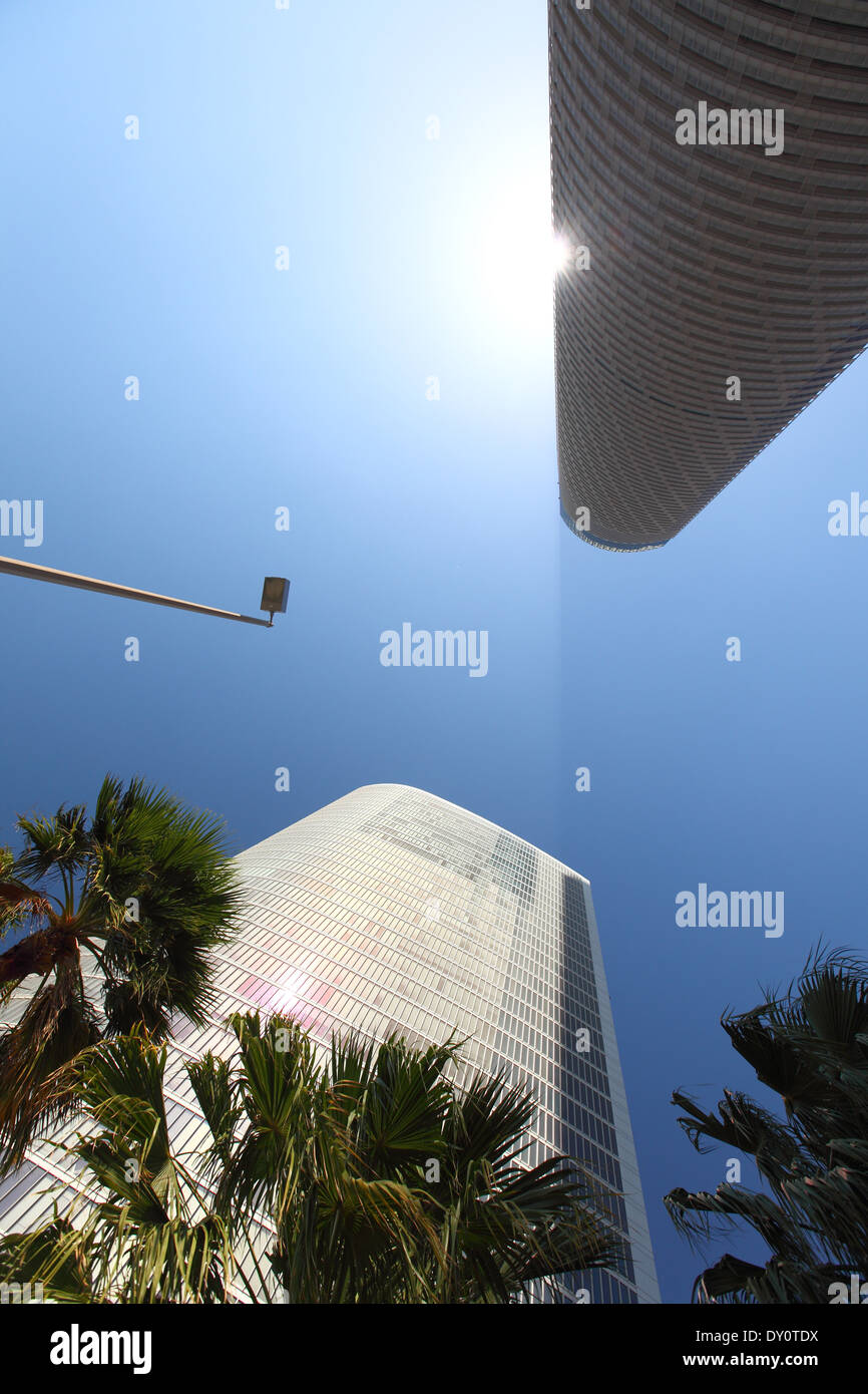 Abu Dhabi, Stadt, Straßen, Vereinigte Arabische Emirate Stockfoto