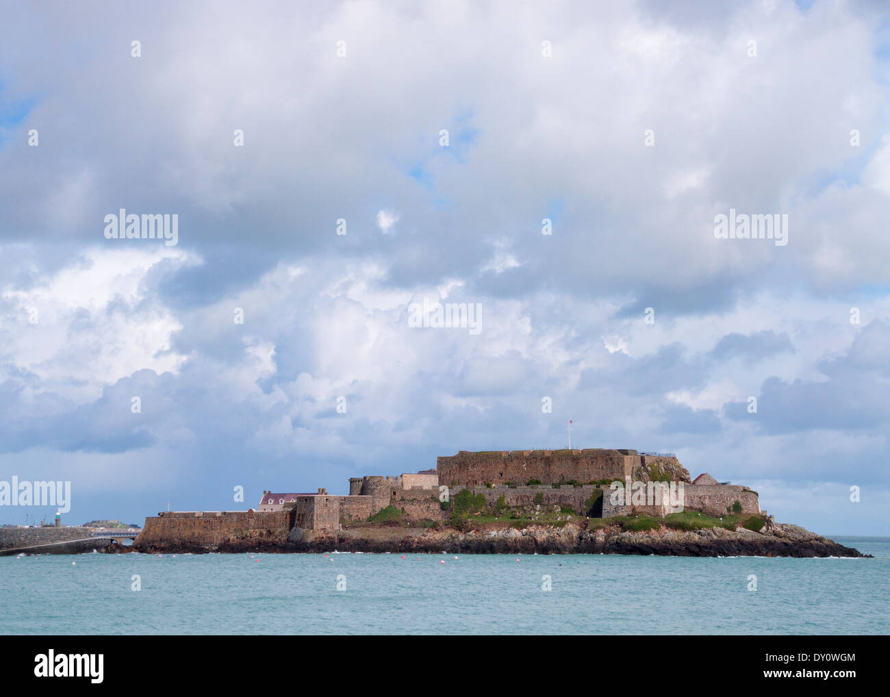 Castle Cornet in Saint Peter Port, Guernsey. Stockfoto