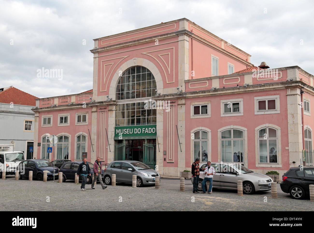 Das Museu do Fado (Fado-Musik, eine städtische Lissabon/portugiesische Musik-Genre), Alfama Viertel, Lissabon (Lisboa), Portugal. Stockfoto
