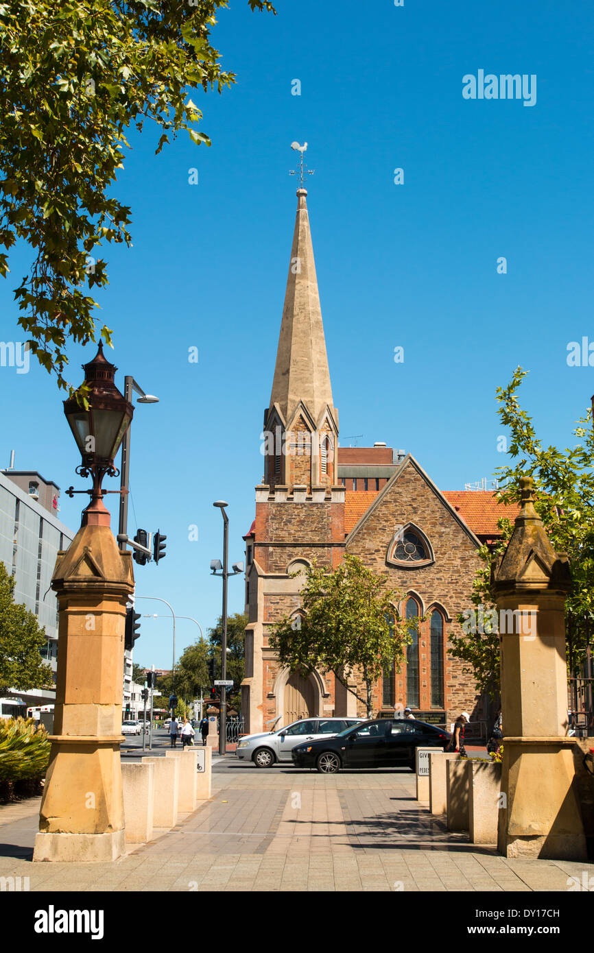 Schotten ist eine historische Kirche in Adelaide Australien Stockfoto