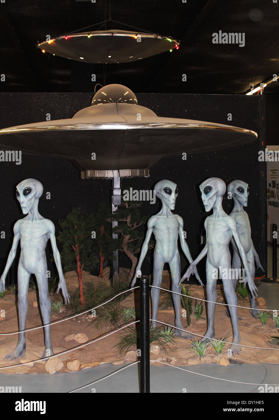 UFO-Museum Aliens, Roswell, New Mexico, USA Stockfoto