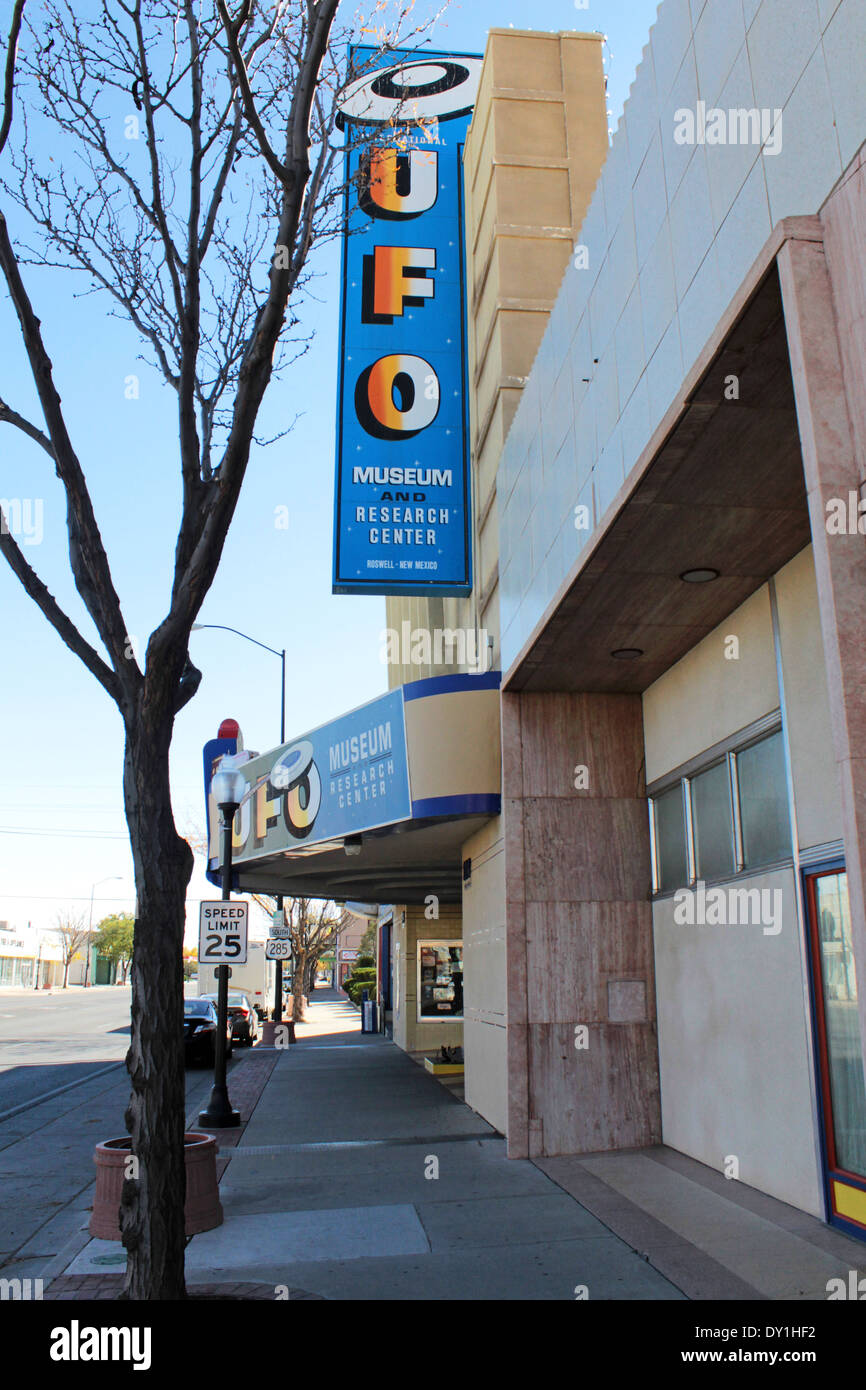 UFO-Museum, Roswell, New Mexico, USA Stockfoto