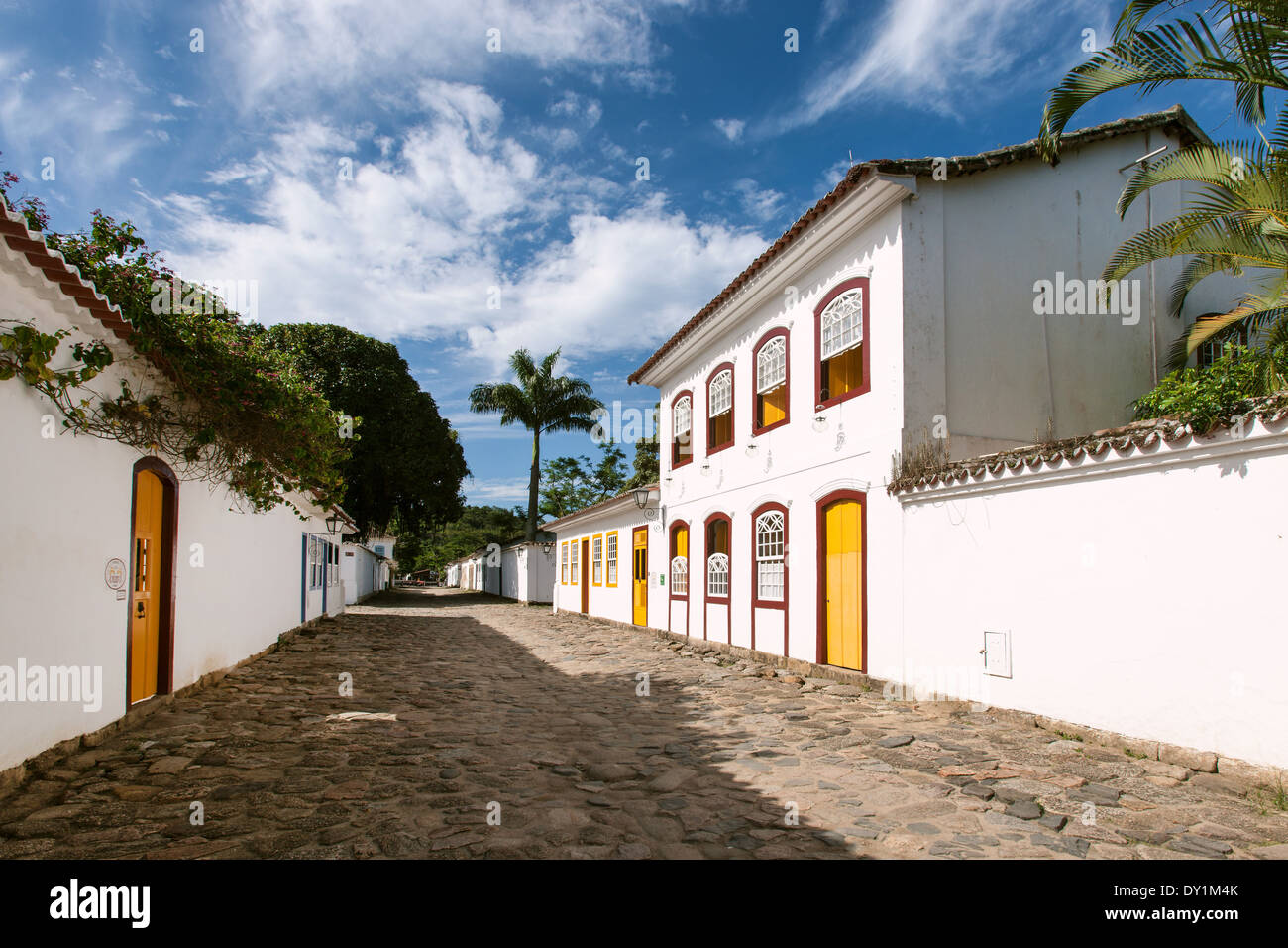 Paraty, Kolonialstadt, Costa Smeralda, Rio De Janeiro Stockfoto