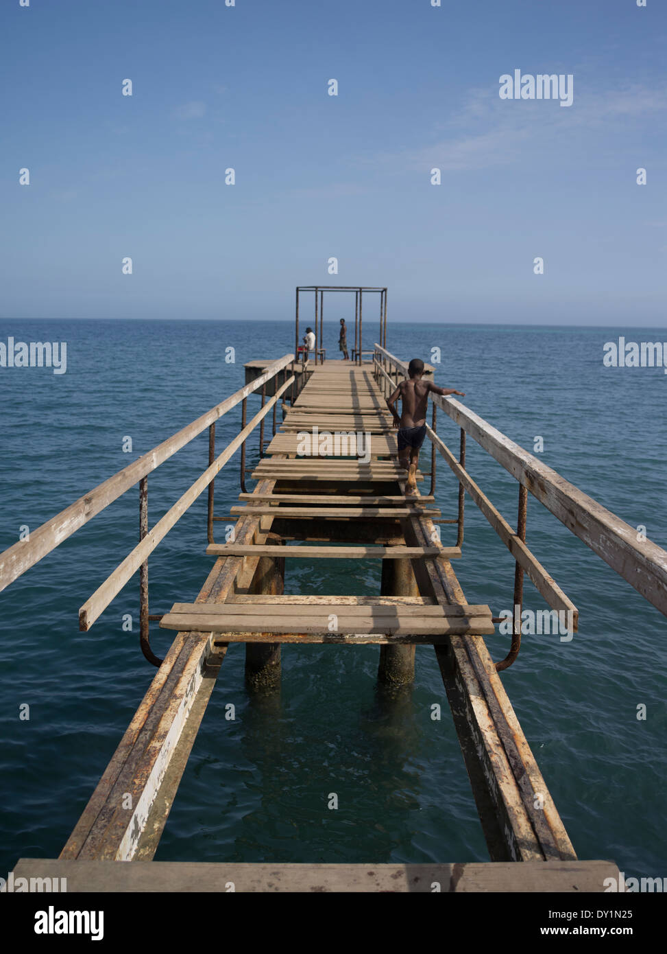 Ela Beach, Stadt Port Moresby, Papua-Neuguinea Stockfoto