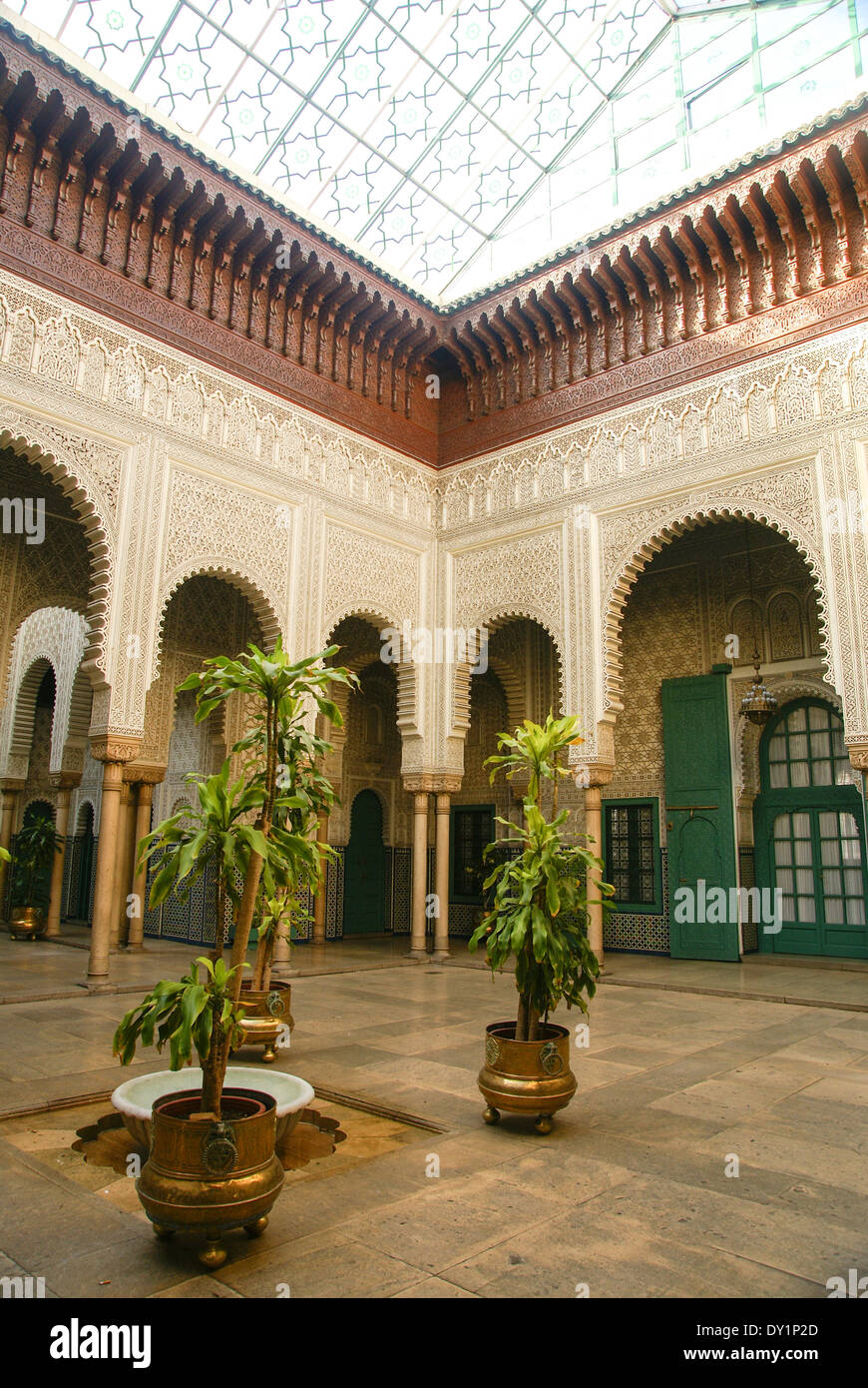 Palais de Justice Justizpalast das Amtsgericht. Casablanca, Marokko
