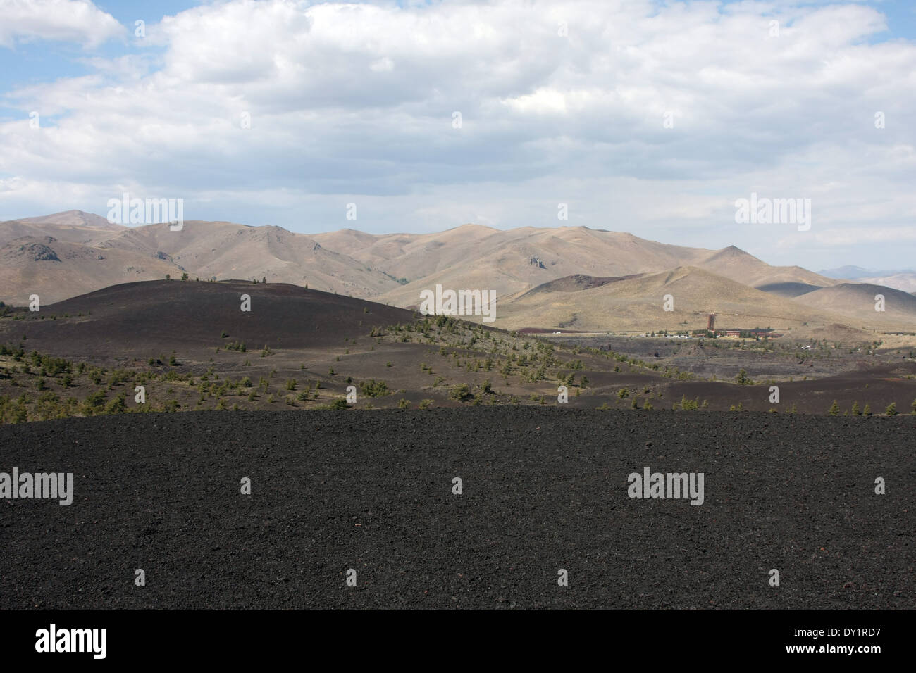 Krater des Moon Nationalmonument und Reservat in Idaho, USA Foto: Jen Lombardo Stockfoto