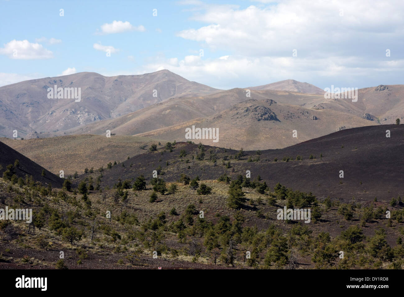 Krater des Moon Nationalmonument und Reservat in Idaho, USA Foto: Jen Lombardo Stockfoto