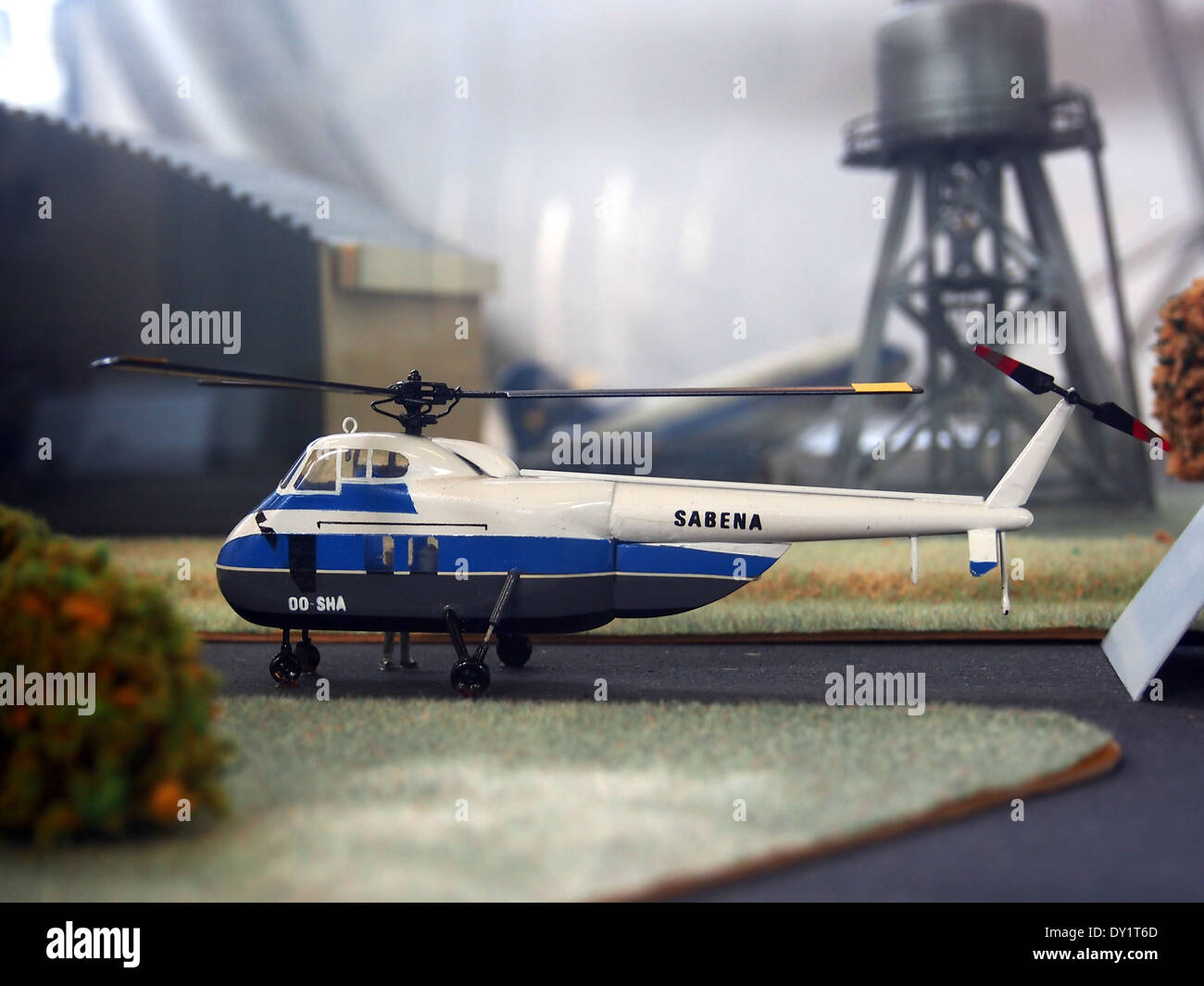 Sabena OO-SHA war eine Boeing 747, die von der belgischen Fluggesellschaft Sabena betrieben wurde. Das Flugzeug war Teil von Sabenas Langstreckenflügen, bevor die Fluggesellschaft 2001 den Betrieb einstellte. Stockfoto