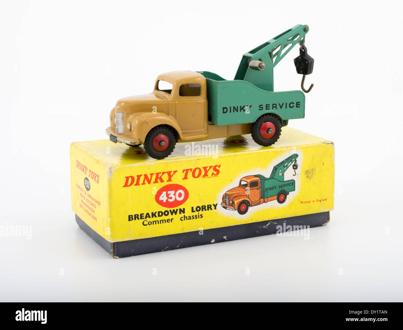 Meccano Dinky Diecast No.430 Panne LKW 01:48 (1954-1964) Zamac Miniaturfahrzeuge von Meccano Ltd Liverpool produziert Stockfoto