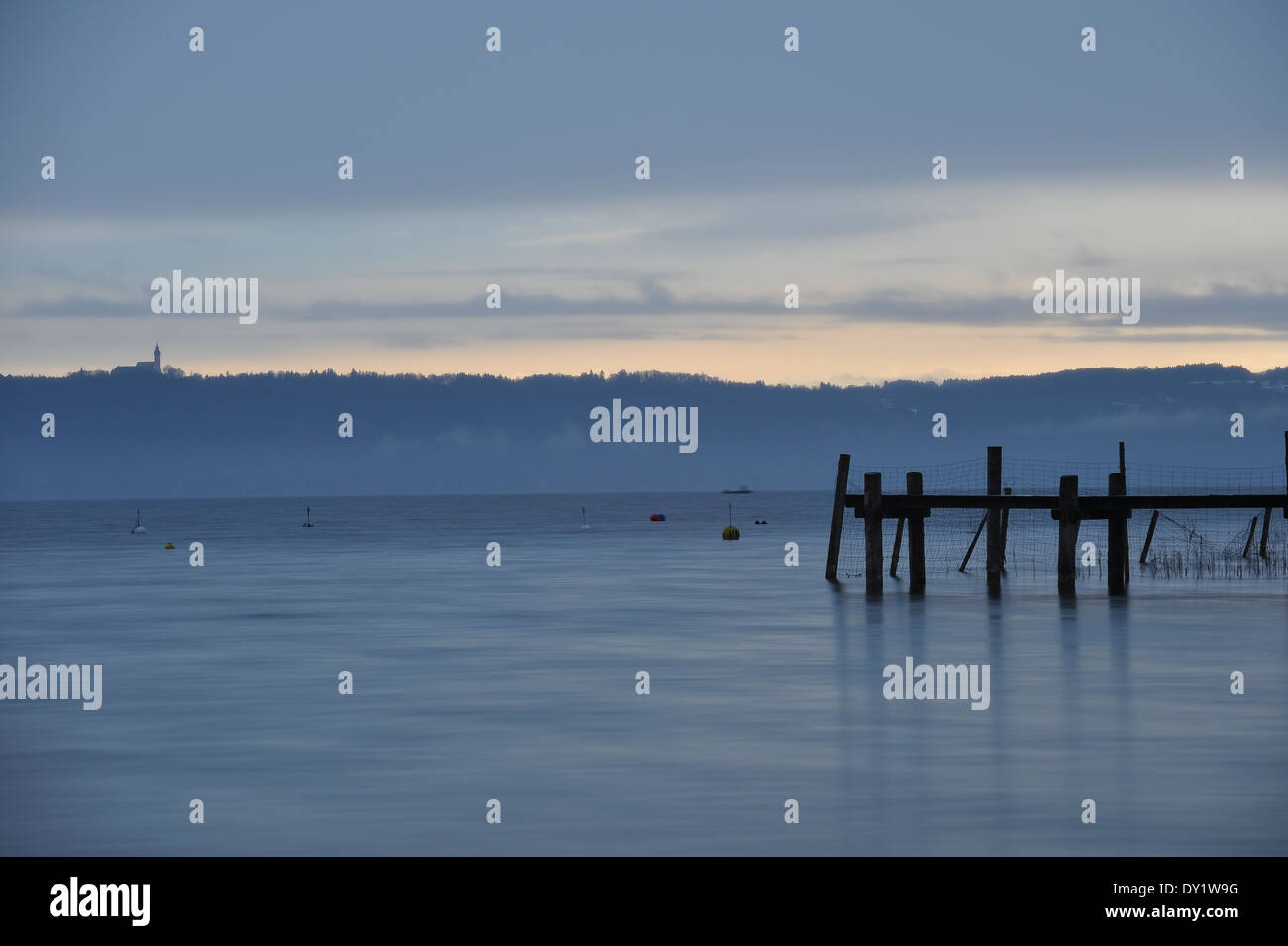 Kloster Andechs am Ammersee, Kloster Andechs in der Nähe von Ammersee, Stockfoto