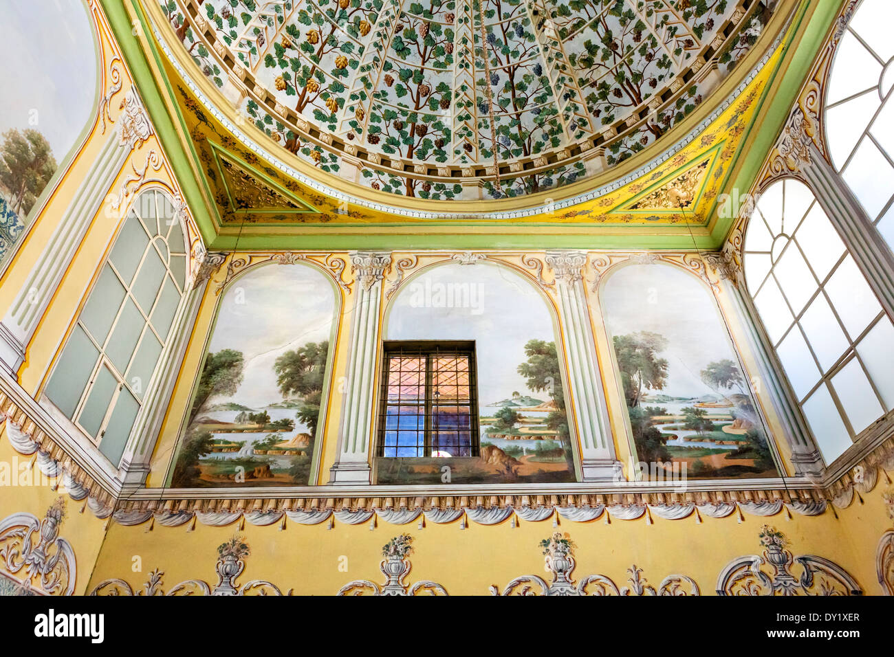 Zimmer in den Harem des Topkapi-Palast (Topkapi Sarayi), Stadtteil Sultanahmet, Istanbul, Türkei Stockfoto