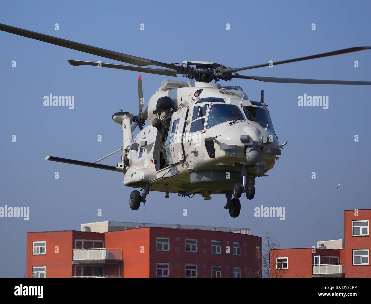 AgustaWestland NH90 NFH (NATO Frigate Helicopter) der Royal Navy für Niederlande (RNLN) in Hoofddorp, foto06 Stockfoto