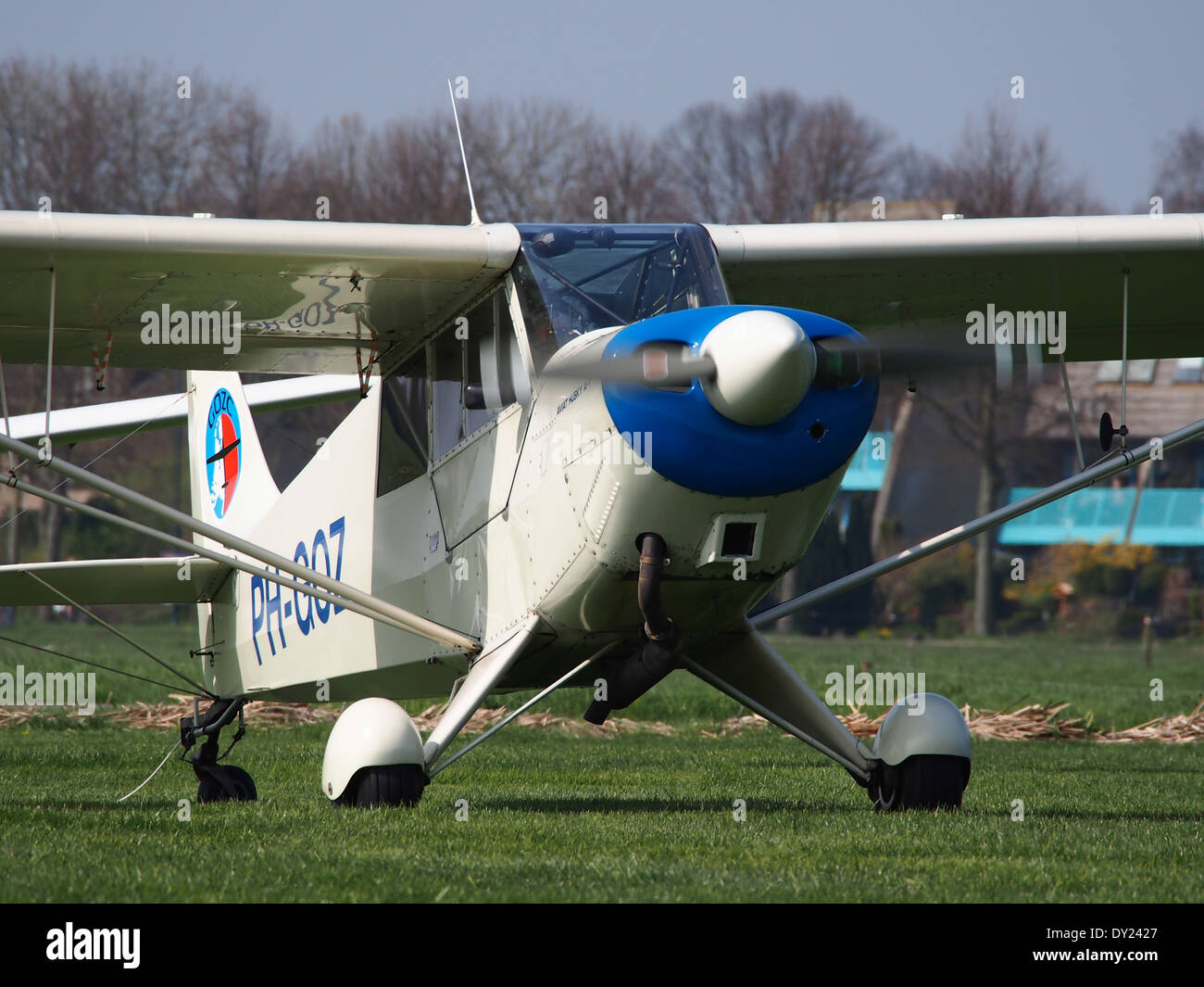PH-GOZ, Husky Aviat A-1 b am Flughafen Hilversum (ICAO EHHV), photo4 Stockfoto