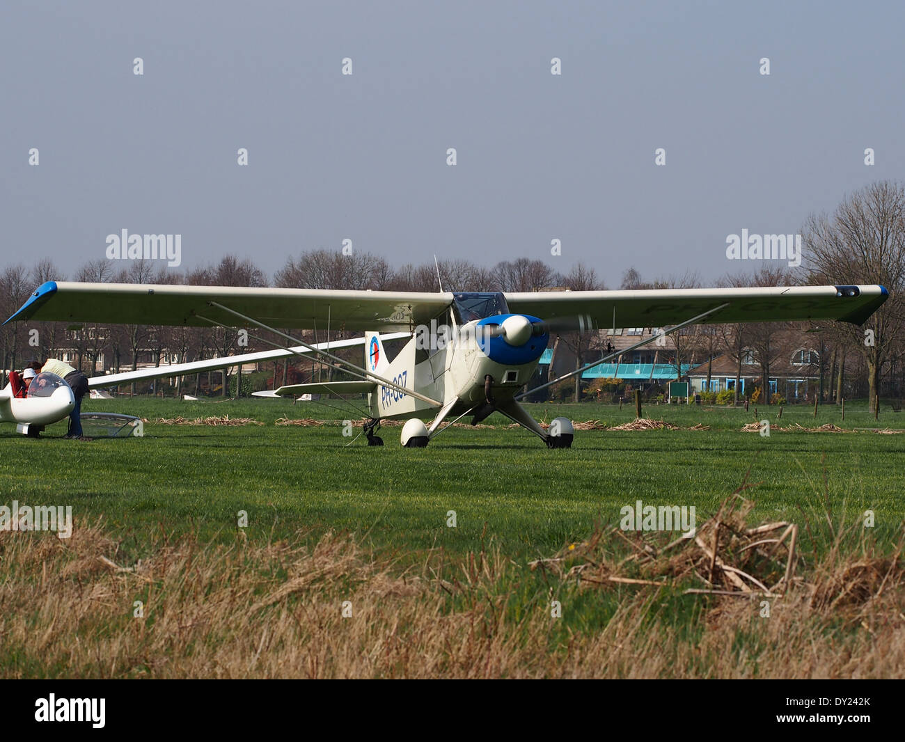 PH-GOZ, Husky Aviat A-1 b am Flughafen Hilversum (ICAO EHHV), photo5 Stockfoto