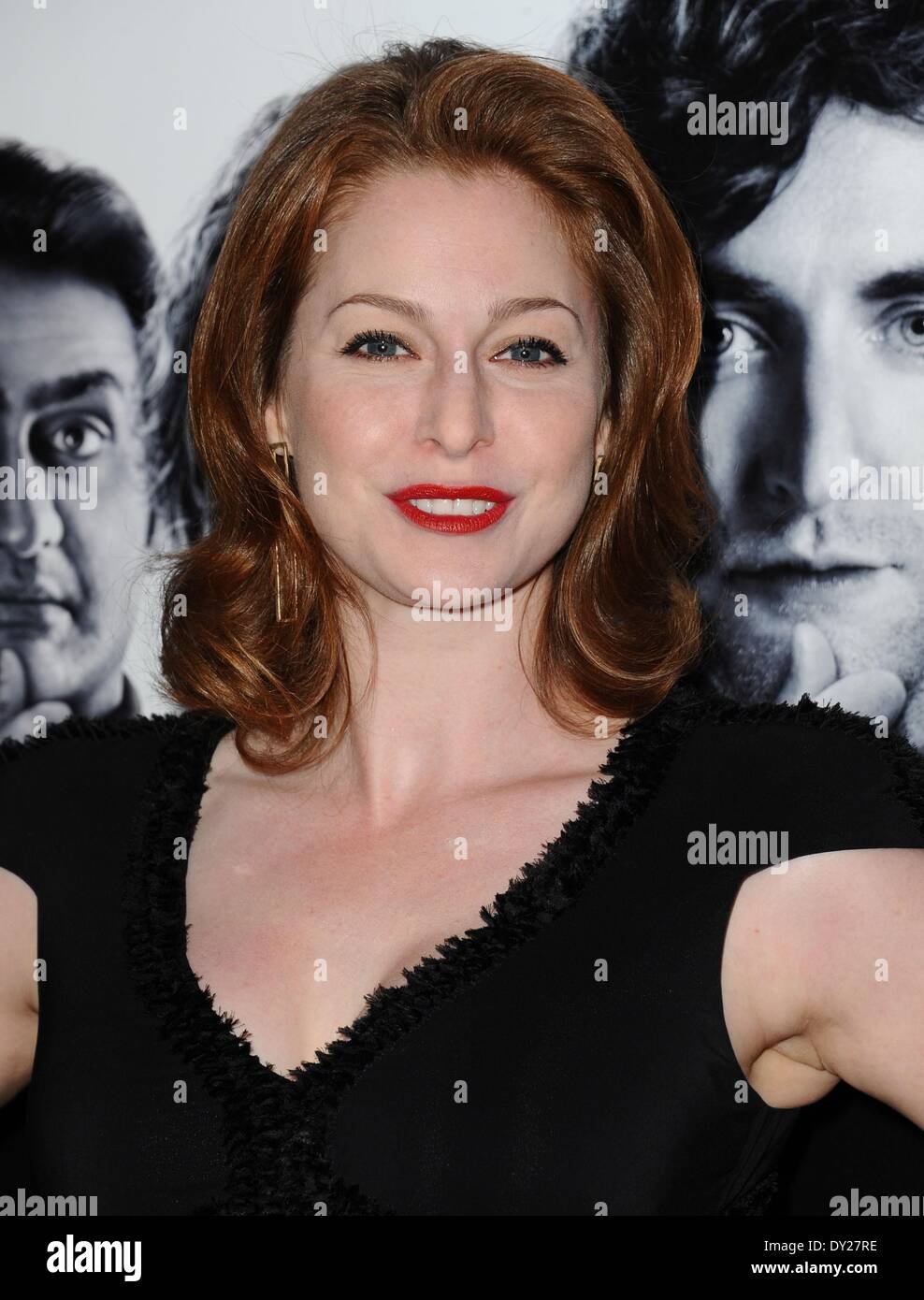 Los Angeles, CA, USA. 3. April 2014. Esme Bianco im Ankunftsbereich für Premiere von HBO Comedy Serie SILICON VALLEY, Paramount Bilder Studio los, Los Angeles, CA 3. April 2014. Bildnachweis: Dee Cercone/Everett Collection/Alamy Live-Nachrichten Stockfoto