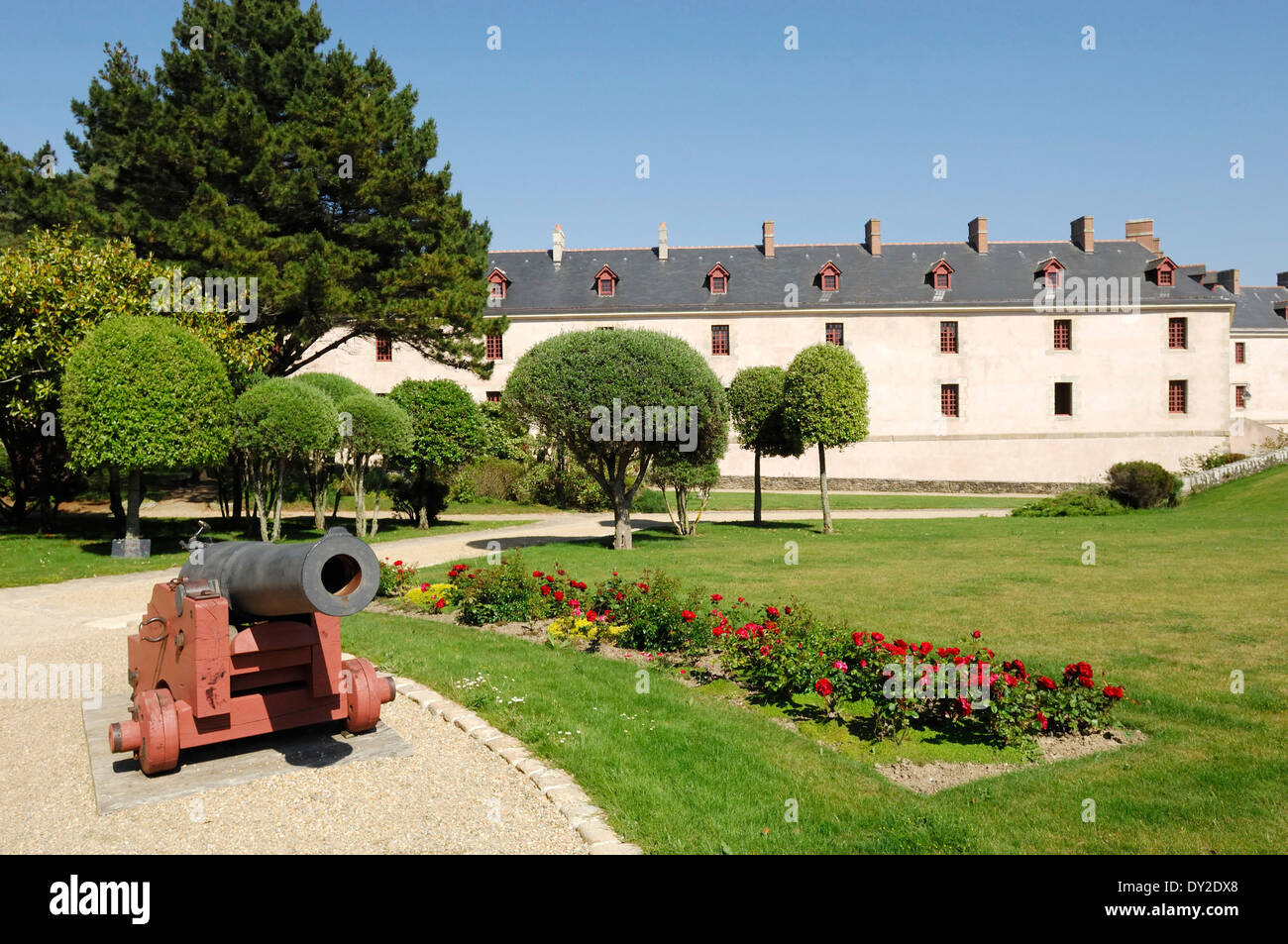 Belle Ile, Le Palais: Vauban Zitadelle Stockfoto