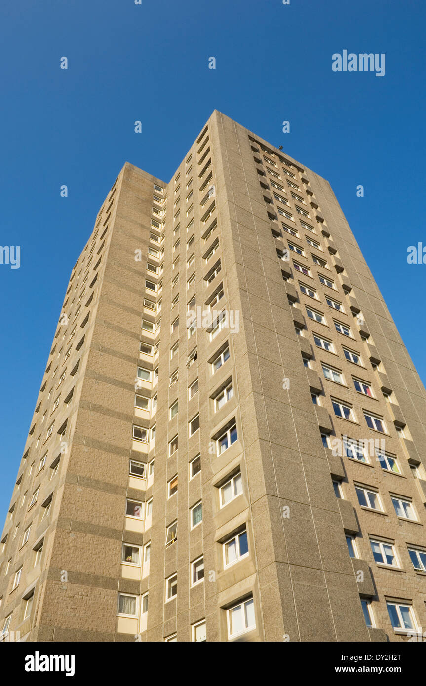 Hochhaus in Aberdeen, Schottland. Stockfoto