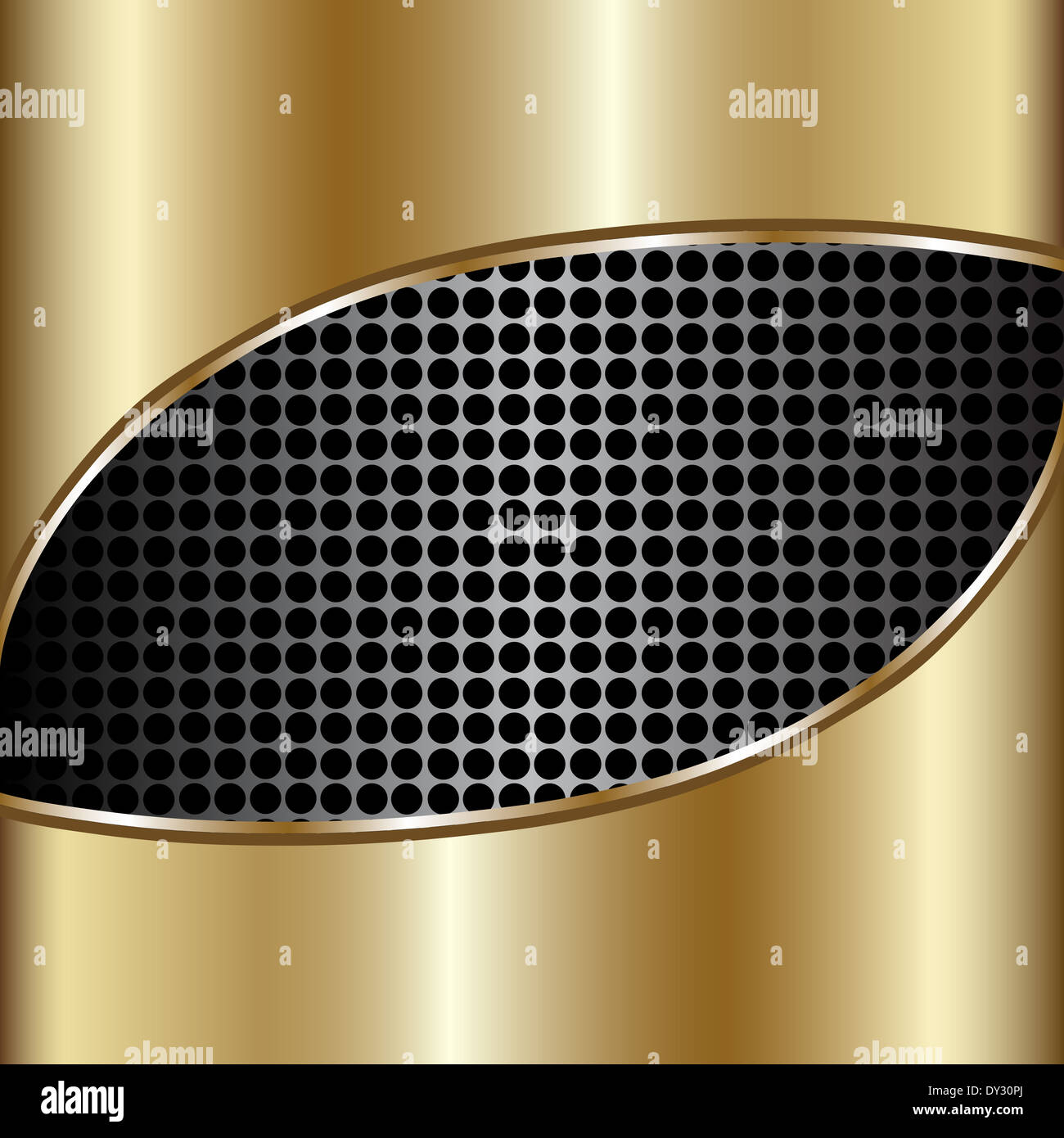 Kreative technologischen Hintergrund. Metall Abstract Vector Hintergrund Stockfoto