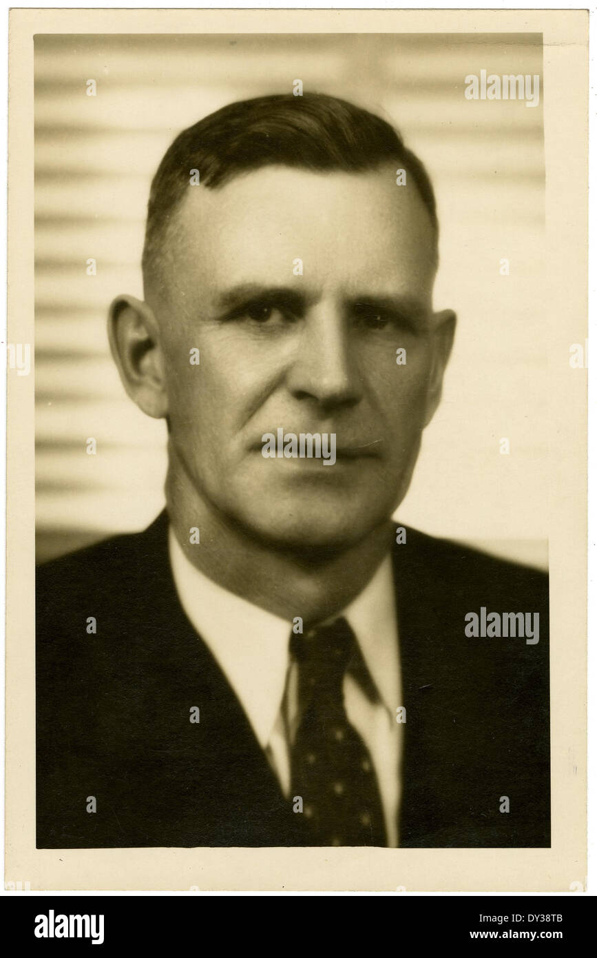 Foto des Abgeordneten J. E. Owen während der Legislativsitzung 1946, der Mississippi in der Regierung des Bundesstaates vertritt. Stockfoto
