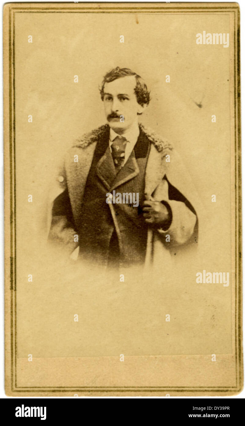 John Wilkes Booth. Stockfoto