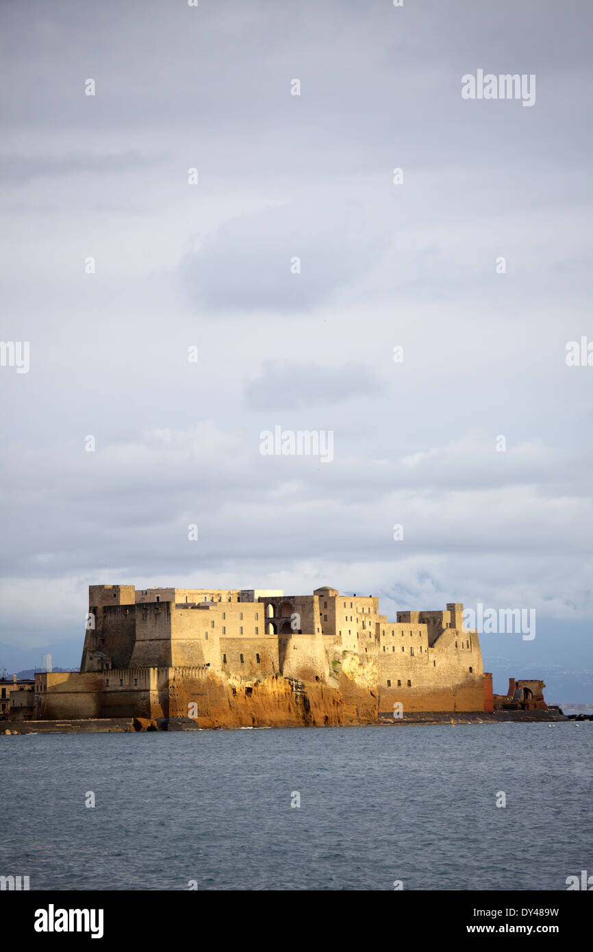 Castel OVO oder Ei Schloss, Neapel, Italien Stockfoto