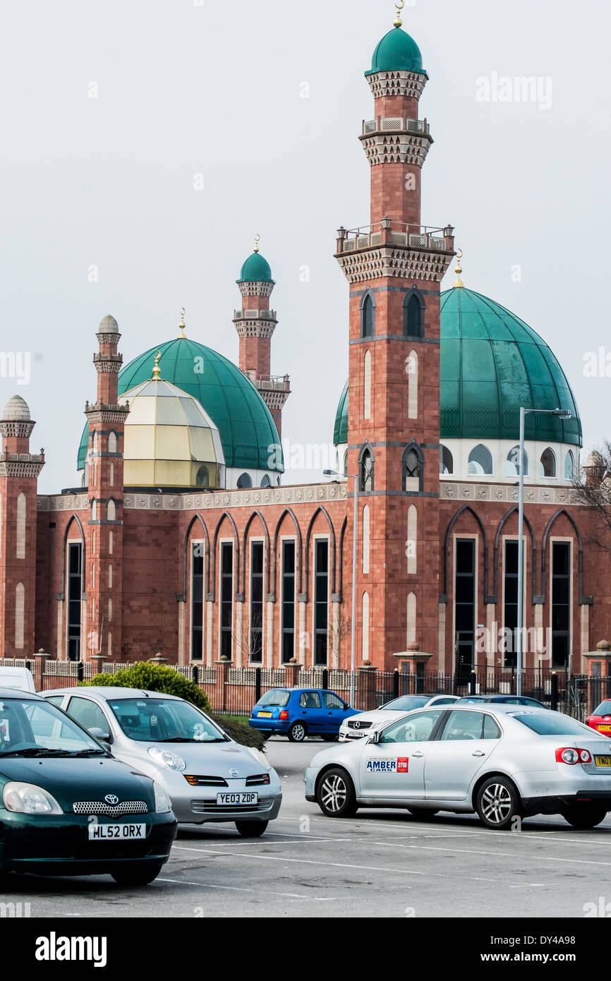 Suffa-Tul-Islam (UK) wurde 1983 von Scheich Mohammad Habib-ur-Rehman Mahboobi.It läuft eine Moschee, Gemeinschaft gegründet Stockfoto