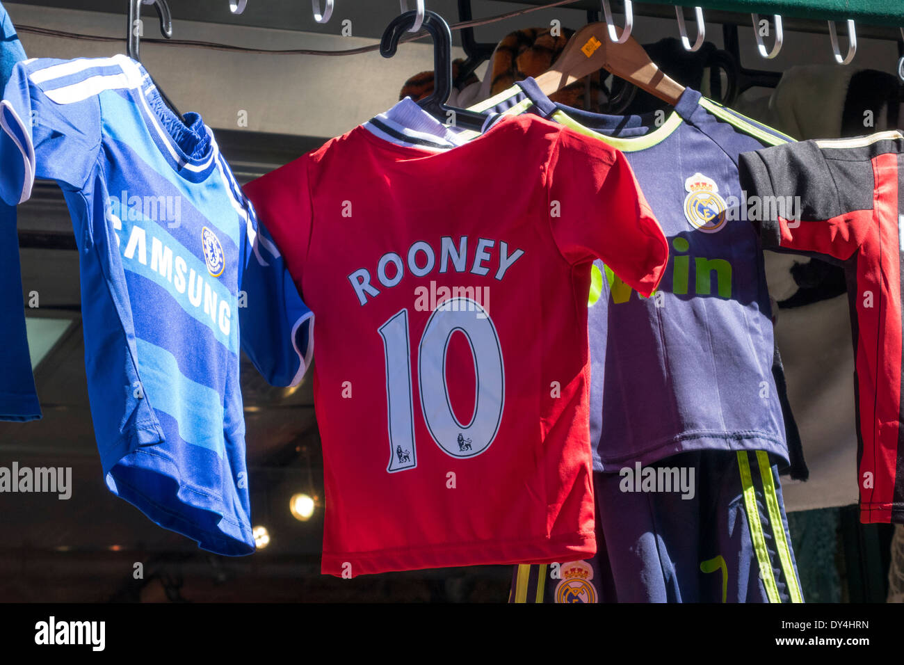 Wayne Rooney shirt Stockfoto
