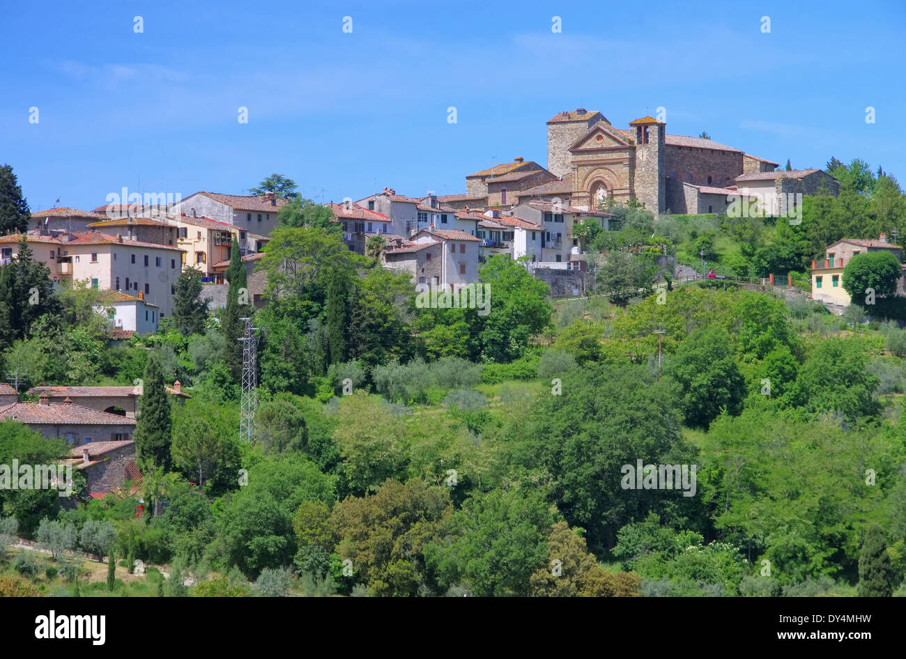 Panzano in Chianti 09 Stockfoto