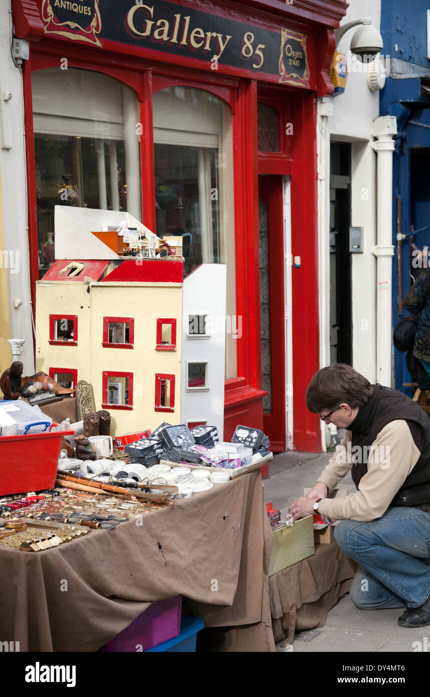 Portobello Road Market in Nottinghill Gate - London W11 - UK Stockfoto