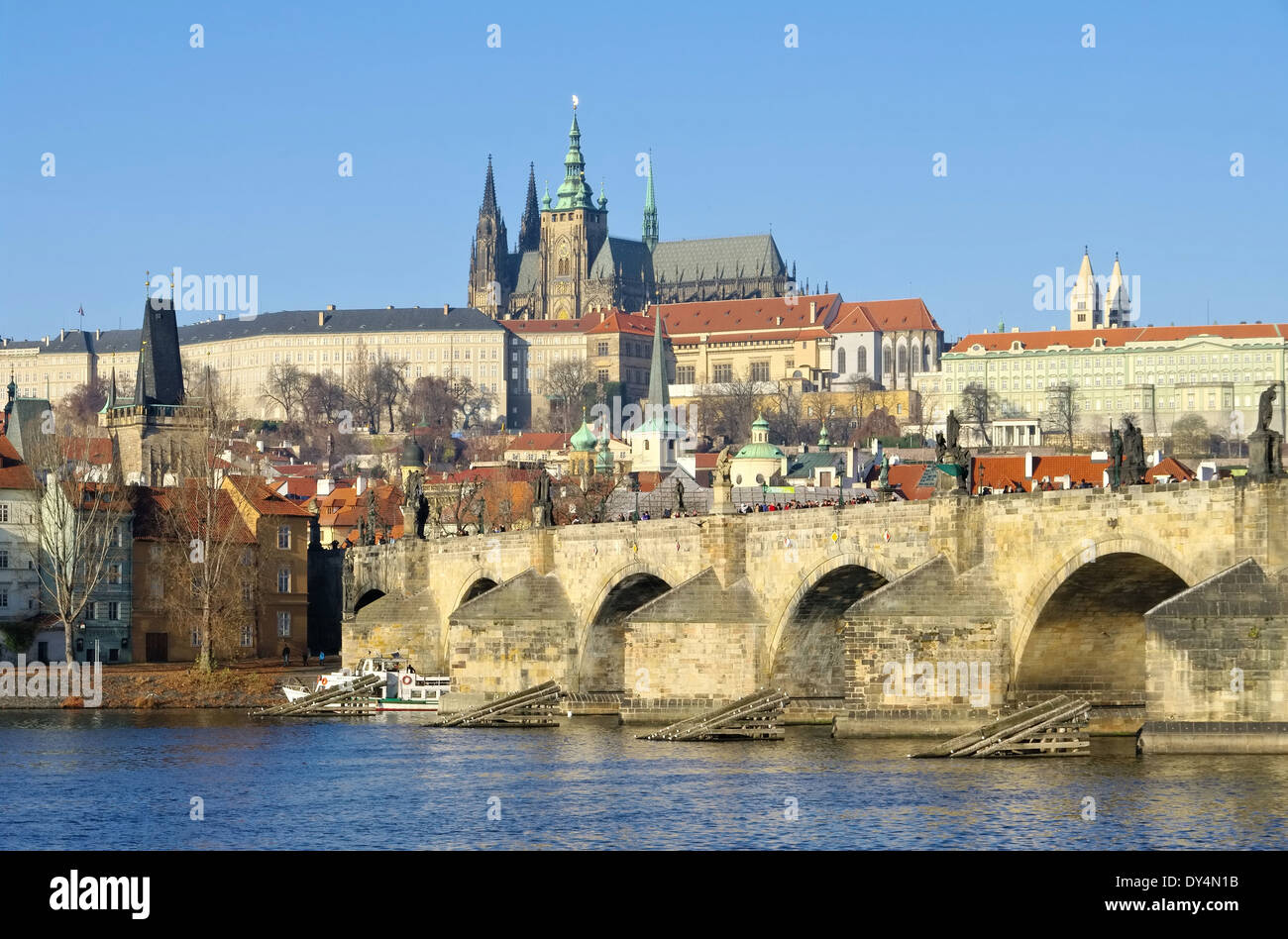 Prag-Dom - Prager Dom 11 Stockfoto