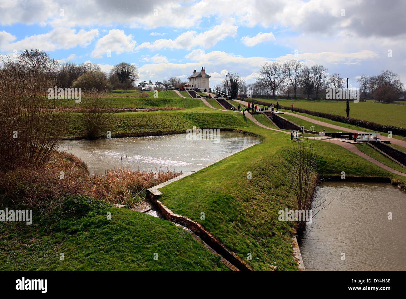 Foxton sperren Stockfoto