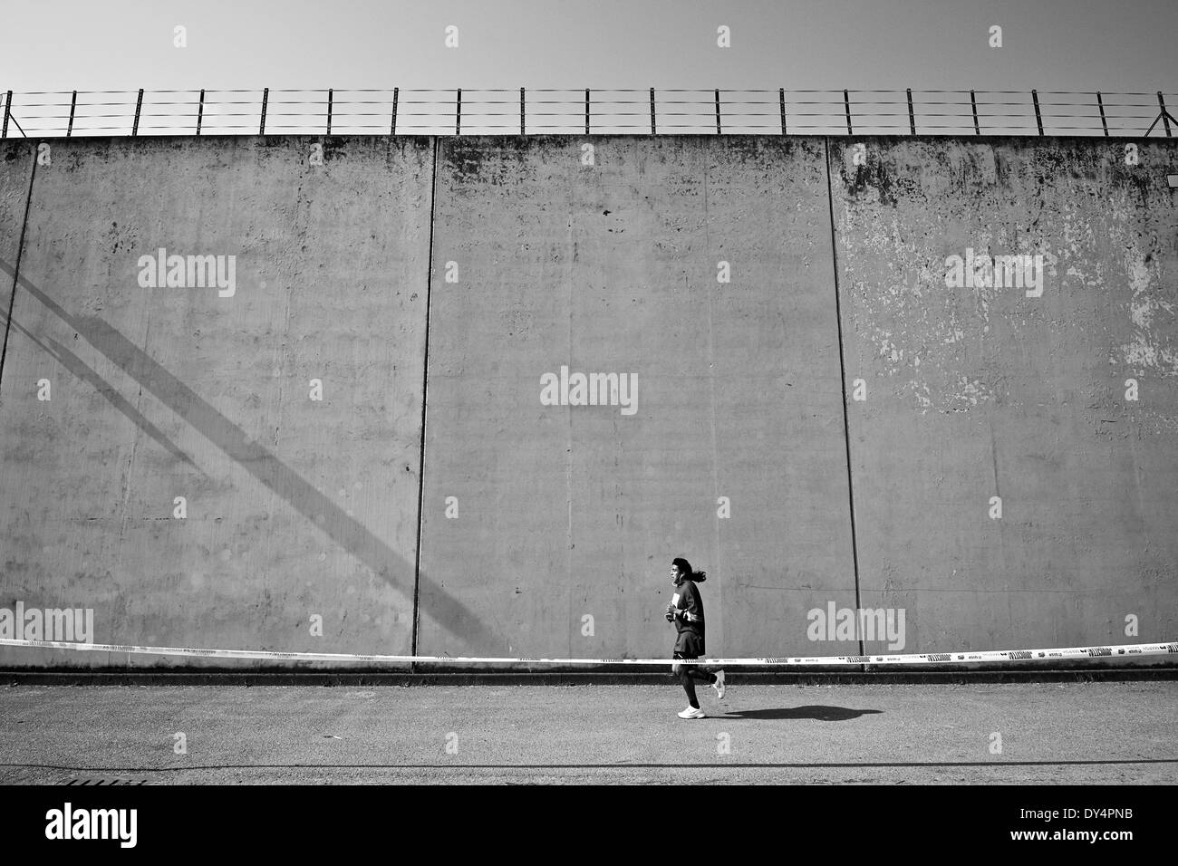 Italien, Mailand, Bollate Gefängnis, Vivicittà marathon Stockfoto