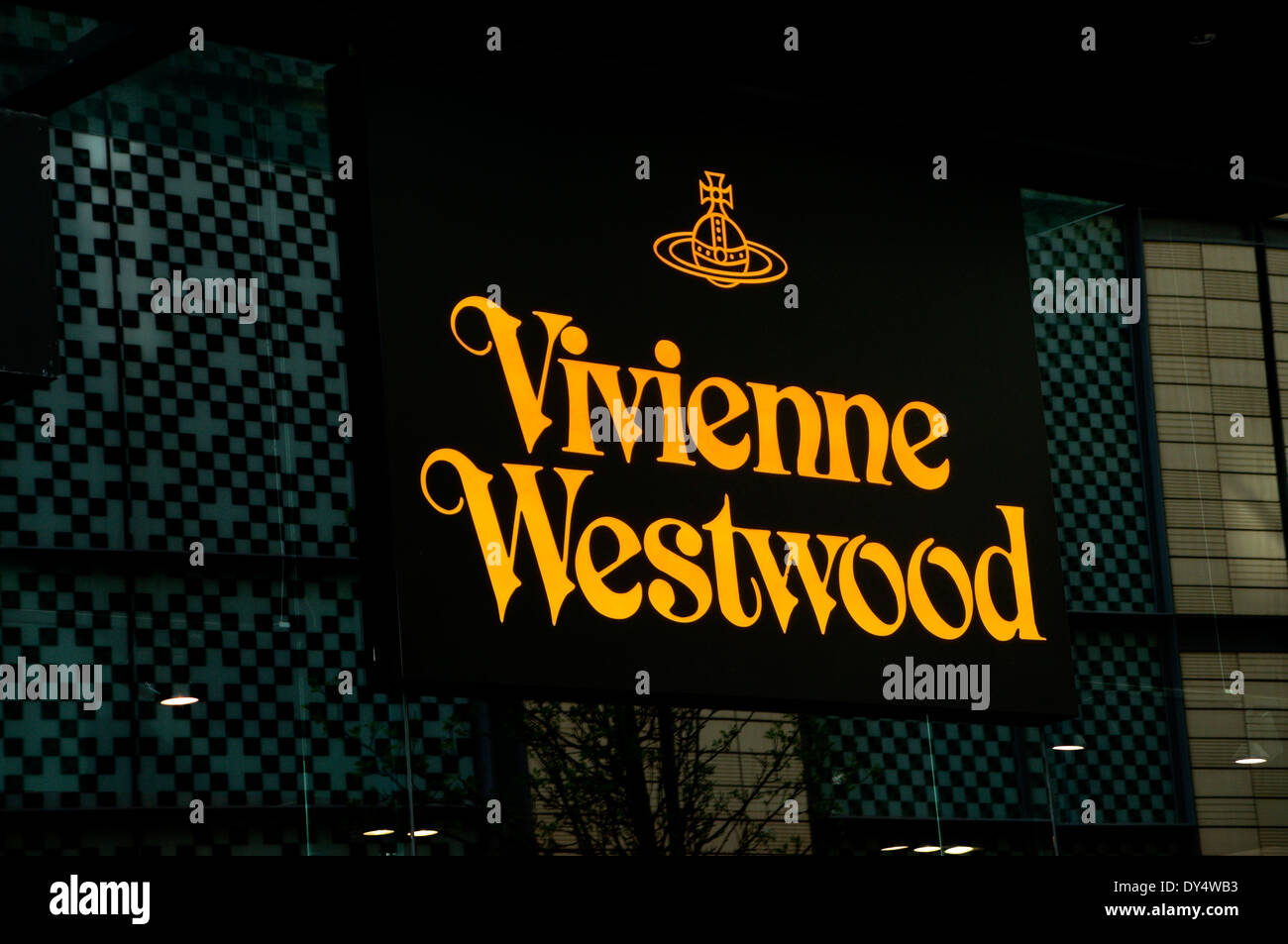Vivienne Westwood-Shop, St. Davids Centre, Cardiff. Stockfoto
