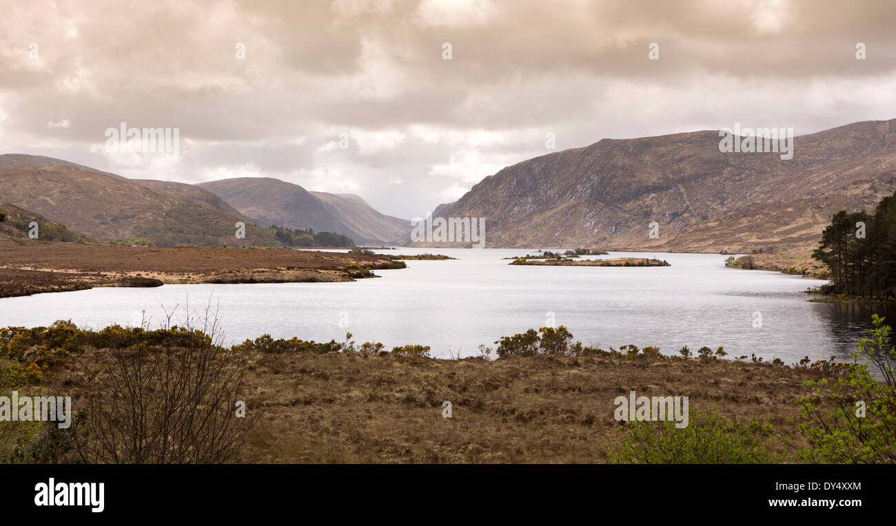 Irland, Co. Donegal, Glenveagh National Park, Lough Beagh Stockfoto