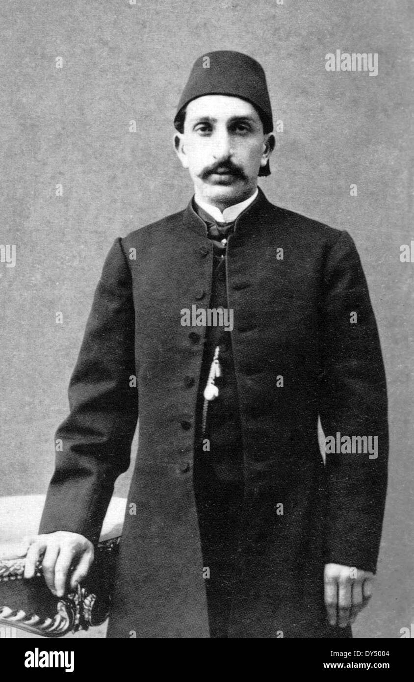 ABDUL HAMID II (1842-1918) 34. Sultan des Osmanischen Reiches im Jahre 1868 Stockfoto