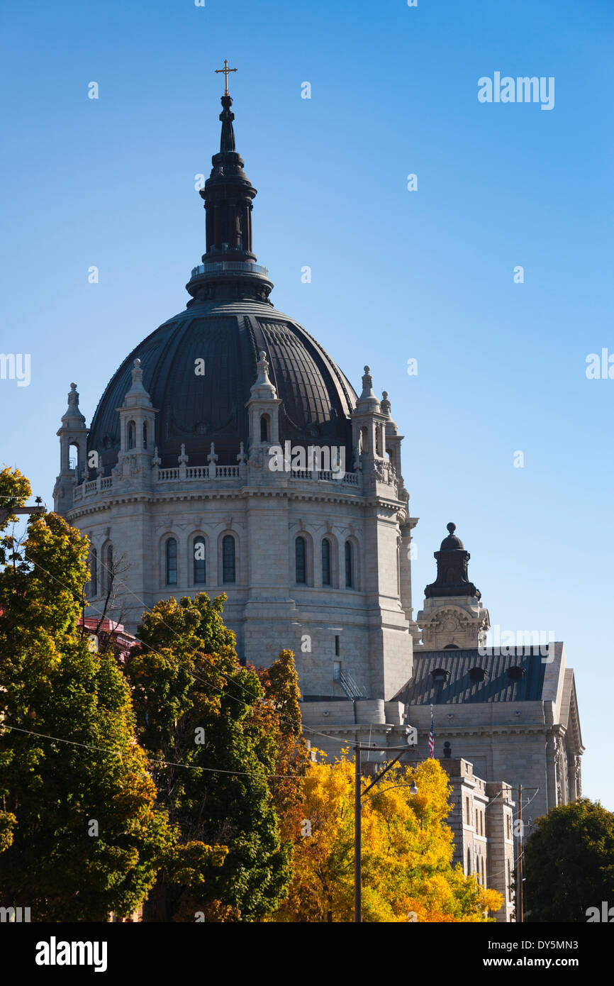 USA, Minnesota, Minneapolis, St. Paul Kathedrale von St. Paul außen Stockfoto