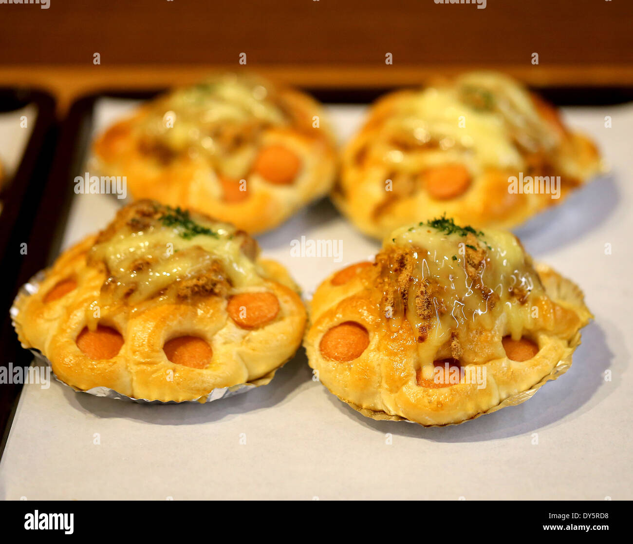 Leckere Kuchen Stockfoto