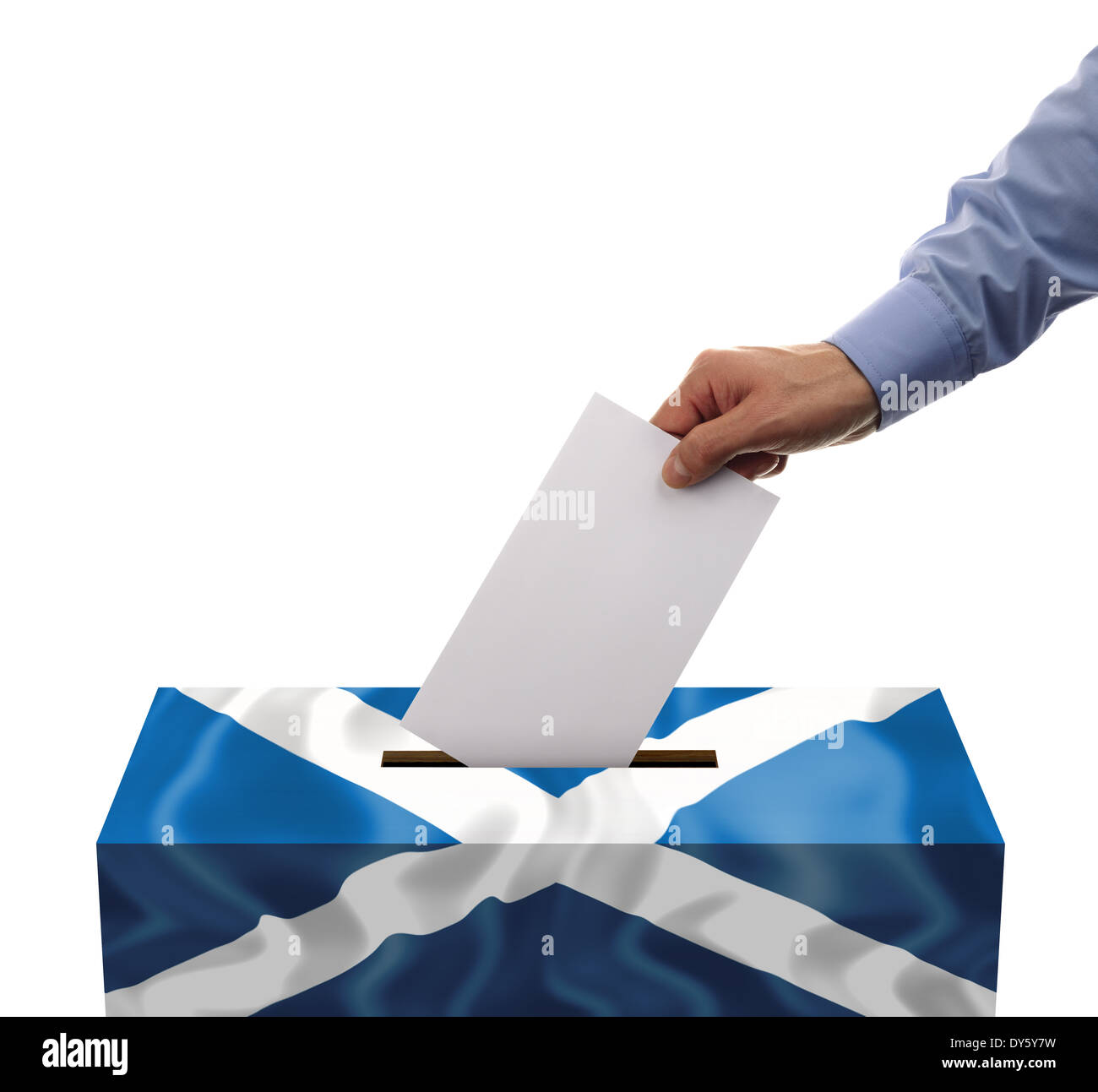Schottische Unabhängigkeitsreferendum Stockfoto