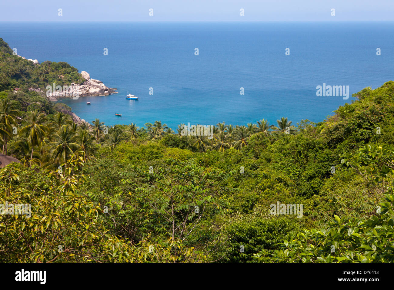 Mango Bay auf Koh Tao Insel, Provinz Surat Thani, Thailand, Südostasien Stockfoto