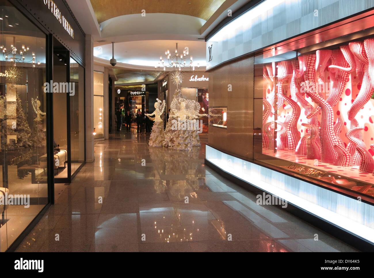 Greenbelt 5 Shopping-Mall in Makati City, Manila, Insel Luzon, Philippinen Stockfoto