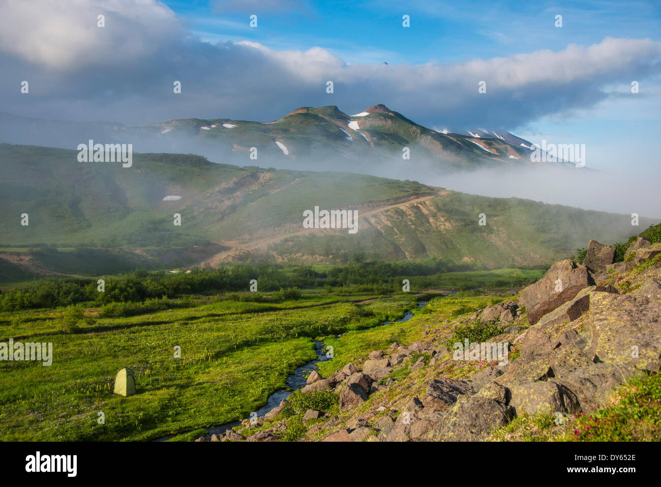 Wiljutschinsk Vulkan, Kamtschatka, Russland, Eurasien Stockfoto